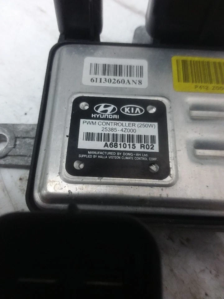 Módulo de controle de ventilador de refrigeração controlador SWB Sport compatível com 13-18 SANTA FE 25385-4Z000 - Imagem 3 de 4