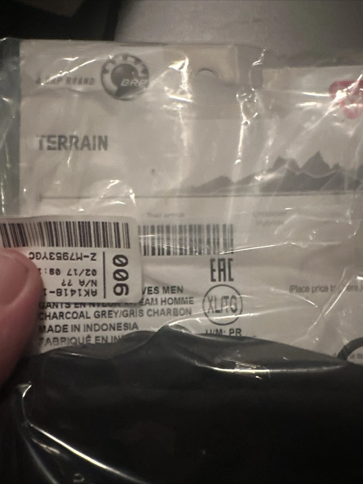 $100 Guantes Ski-Doo Para Hombres X-Team Nylon Moto de Nieve Impermeable/Viento XL O3 Foto 3 de 4