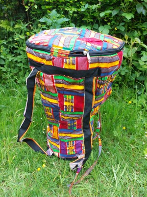 Professionelle 12 Zoll handgefertigte Djembe Drum Bag aus Ghana
