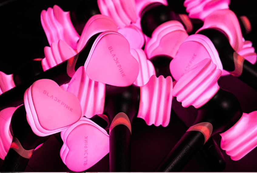 BLACKPINK Jennie Rose Lisa Jisoo Official Lightstick Light