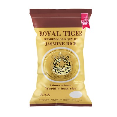 18 kg Royal Tiger Duftreis Jasminreis Höchste Qualität AAA Reis Jasmin Reis Gold