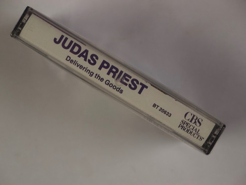 JUDAS PRIEST: Delivering the Goods SEALED Cassette Tape Rare! - Picture 2 of 3