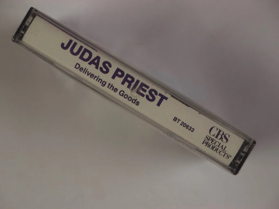 JUDAS PRIEST: Delivering the Goods SEALED Cassette Tape Rare! - Image 2 of 3