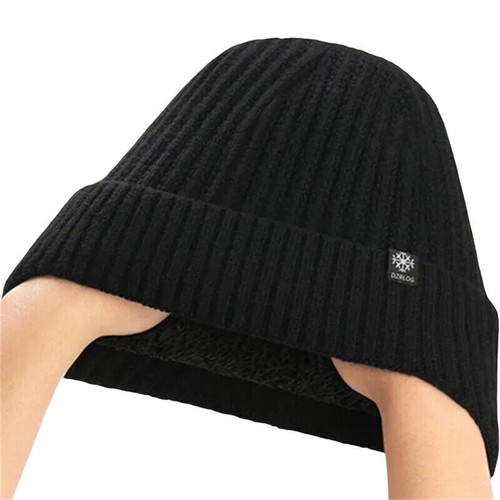 UK Winter Warm Men Beanie Hat Knit Work Hat With Ear Flaps Outdoor Sport Ski Cap - Picture 6 of 18