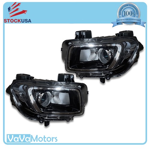 Fits 2020 2024 Hyundai Venue Headlight Assembly Driver Passenger Left Right Pair - Picture 1 of 5
