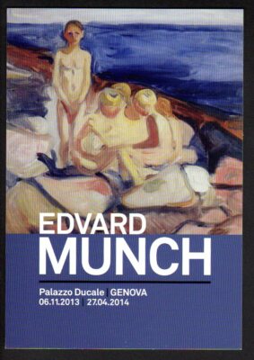 Edvard Munch - 2014 Exhibition Invitation Card