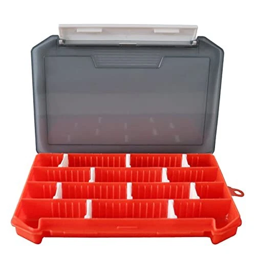 WIMSSERT Small Fishing Tackle Box Portable Fishing Containers Tackle Box  with