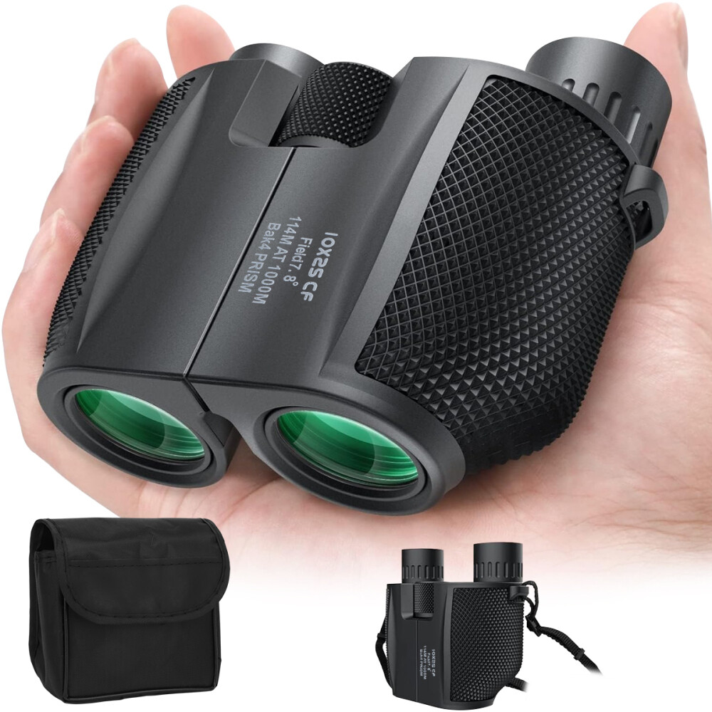 10x25 Fernglas für Erwachsene und Kinder Kompakt Fernglas für Vogelbeobachtung