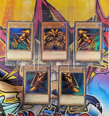 1x FRENCH Exodia the Forbidden One Set SEALED Yugioh LART-EN002