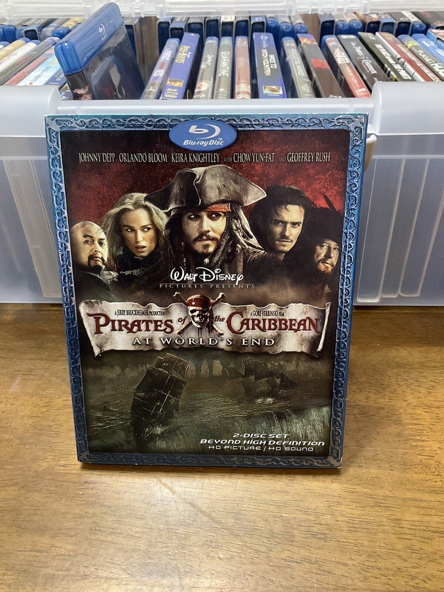 Pirates of the Caribbean at Worlds End Blu-ray 2007 Disney With