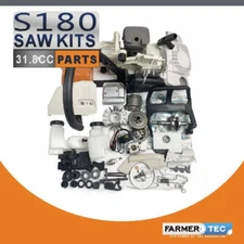 BLUESAWS Complete Repair Parts For Holzfforma G180 STHL MS180 018