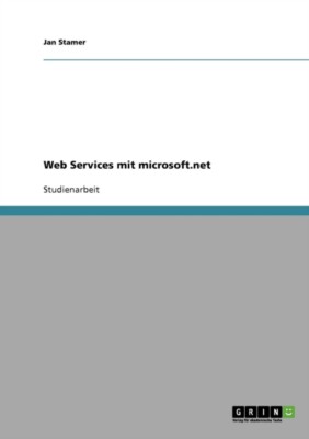 Stamer - Web Services mit microsoft.net - New paperback or softback - P555z