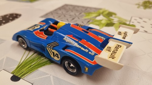 SCALEXTRIC ALPINE RENAULT 2000 TURBO AZUL 4053 EXIN MADE IN SPAIN CON CAJA - Imagen 11 de 23