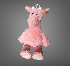 Steiff Giselle Giraffe Pink Handmade 12" Baby Girl Plush Stuffed Animal Toy