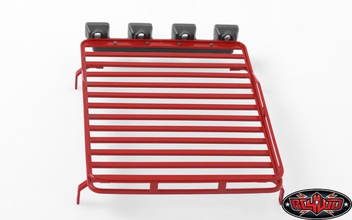 NEW RC4WD VVV-C0280 Roof Rack w/Light Pods 1/18 Gelande D90 Red FREE US SHIP - Picture 8 of 8