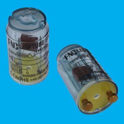12x LED Starter Easily Convert to LED Tubes Replace Fluorescent ...
