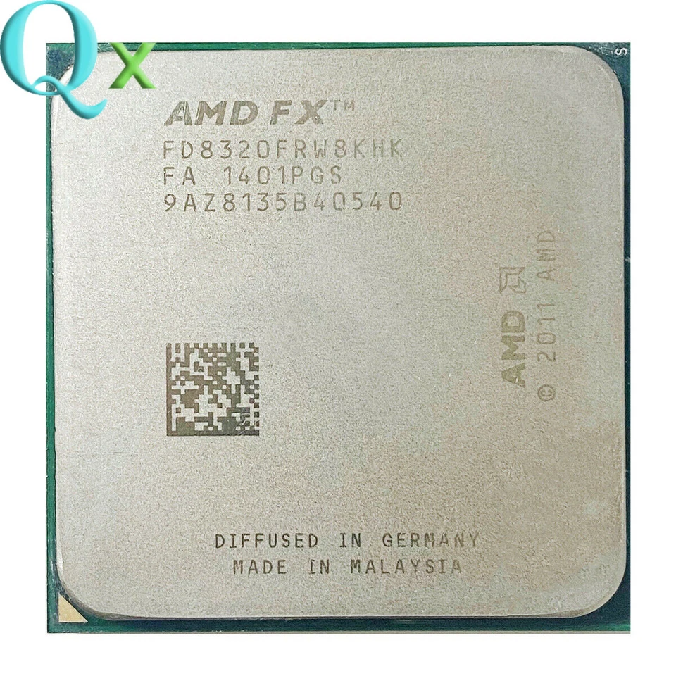 AMD FX-8320 Socket AM3+ CPU Processor 3.5GHz 8C 16M 125W - Image 2 of 2