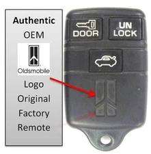 Keyless entry remote cutlass control clicker ABO0104T keyfob oem fob door opener