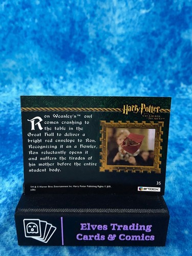 Harry Potter and the Chamber of Secrets SINGLE Non-Sport Trading by Artbox 2006 - Picture 74 of 182