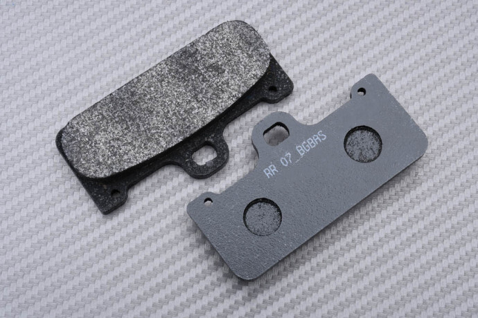Plaquettes de frein carbone PFC haut de gamme pour étrier avant Brembo 4 pistons