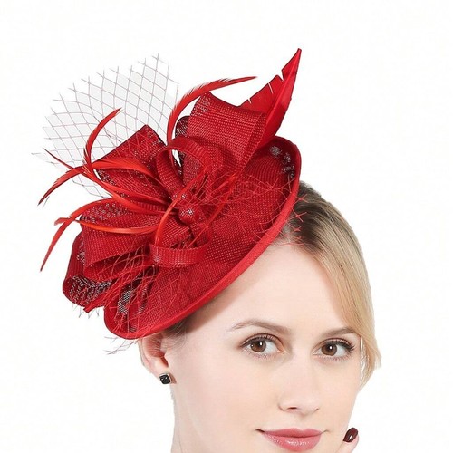 1920s - Style Fascinator Hat for Women - Tea Party, Wedding, Kentucky Derby - Picture 19 of 42