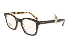 Corinne McCormack Designer Reading Glasses Annie in Black +1.50