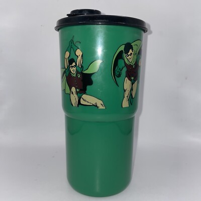 Robin DC Comics Tupperware ThirstQuake Mega Tumbler 30 oz Cup | eBay