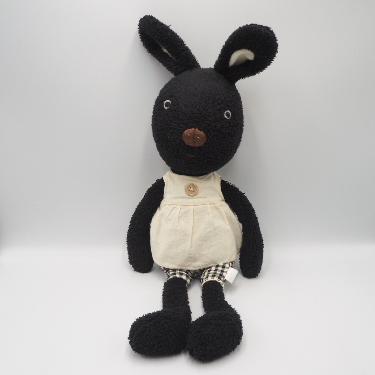 Le sucre MD0502 Black Bunny Rabbit Santan Plush 16