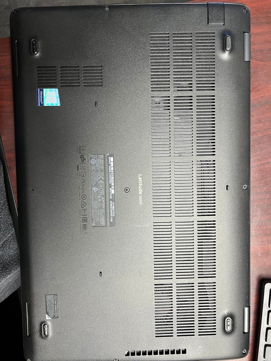 Latitude 5500 Intel (R) Core(TM) i7-8665U CPU @ 1.90 GHz