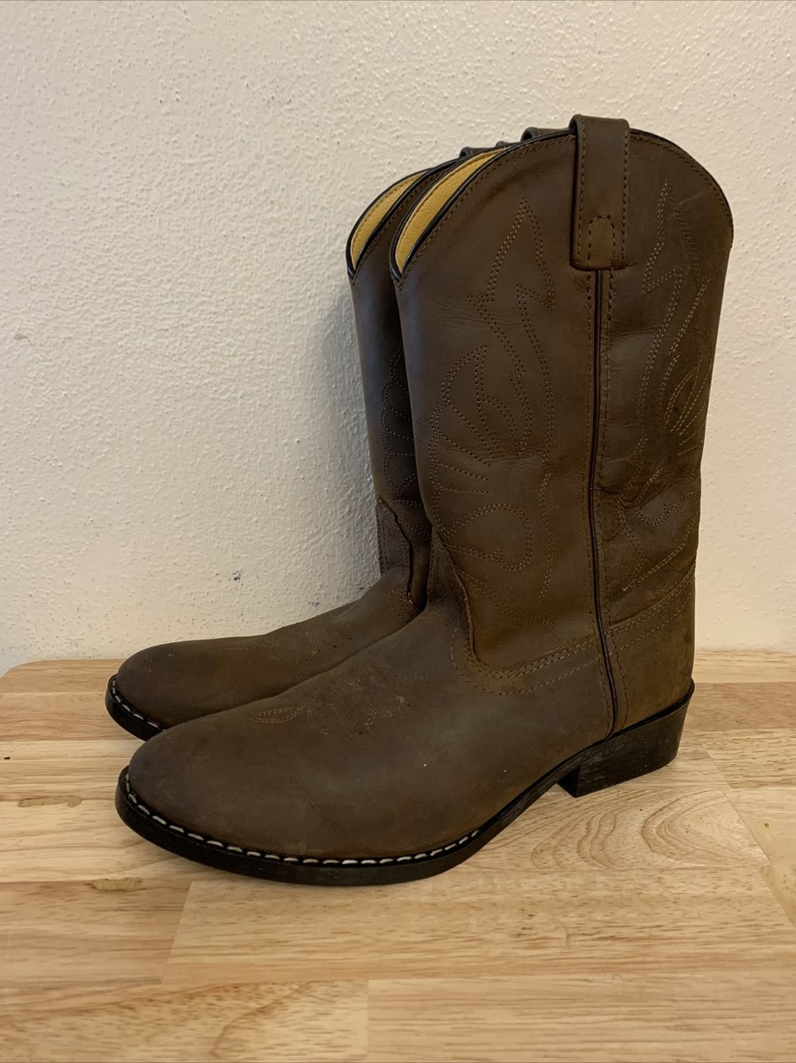 MASTERSON BOOT CO Brown Round Toe Leather Work Boots Size 10.5 D Ret $220 masterson Boot Company Products for Sale up to 90% Off  main image 4
