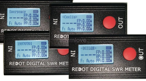 Nowy cyfrowy miernik SWR REDOT RD106P SWR SWR i miernik mocy 120W FMB VHF UHF Wsparcie DMR - Zdjęcie 7 z 9