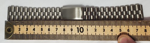 Orologio 19mm SS Bracciale Per Seiko SKX Bellmatic 4006 Pogue 6139 6138 7017 - Foto 10 di 11