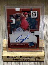 2022 Panini Donruss Optic Connor Seabold Rated Rookie Auto Boston Red Sox 37/49
