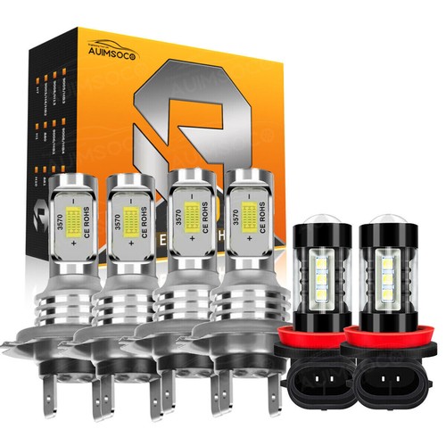 Kit de bombilla LED luz antiniebla haz alto bajo para Audi A3 A4 A5 A6 Q5 2009-2014 - Imagen 19 de 19