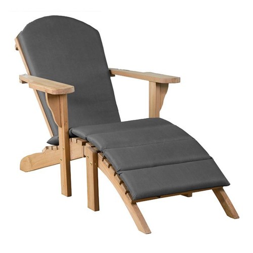 Gartenliege Woodie Gartenlounger inkl. Kissenauflage Teakholz - Bild 6 von 9