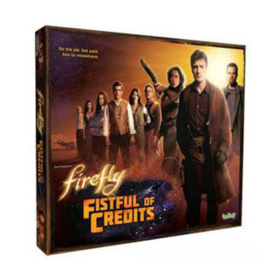 Firefly Fistful of Credits Board Game Two Players Ages Fourteen Years and Up