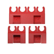 1975-81 Triumph TR7 Red Spark Plug Wire Holder Set for 7.5mm Wires