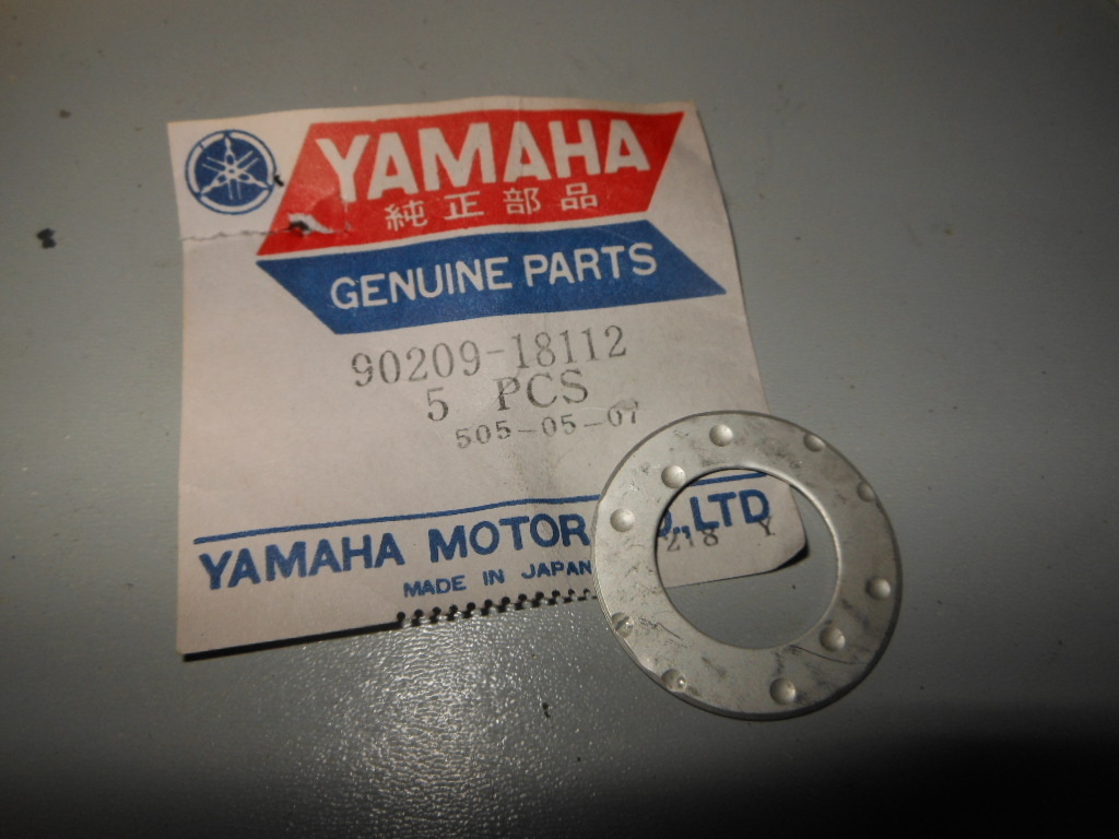 NOS OEM Yamaha YZ80 YZ50 YSR50 RD125 GTMX Washer 90209-18112 | eBay