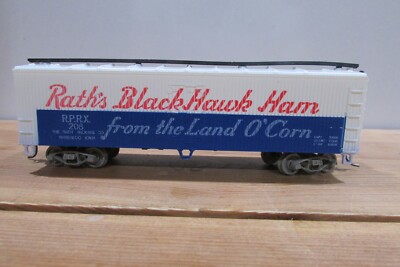 HO Scale Rath's Black Hawk Ham Car #R.P.R.X. 208 Lot#394