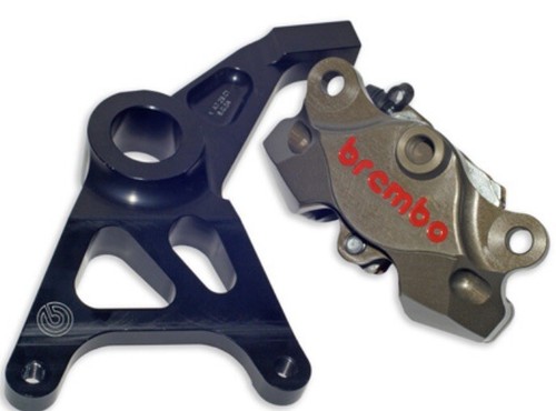 PINZA FRENO POSTERIORE BREMBO racing piu STAFFA E PASTIGLIE (HONDA CBR 1000 08)