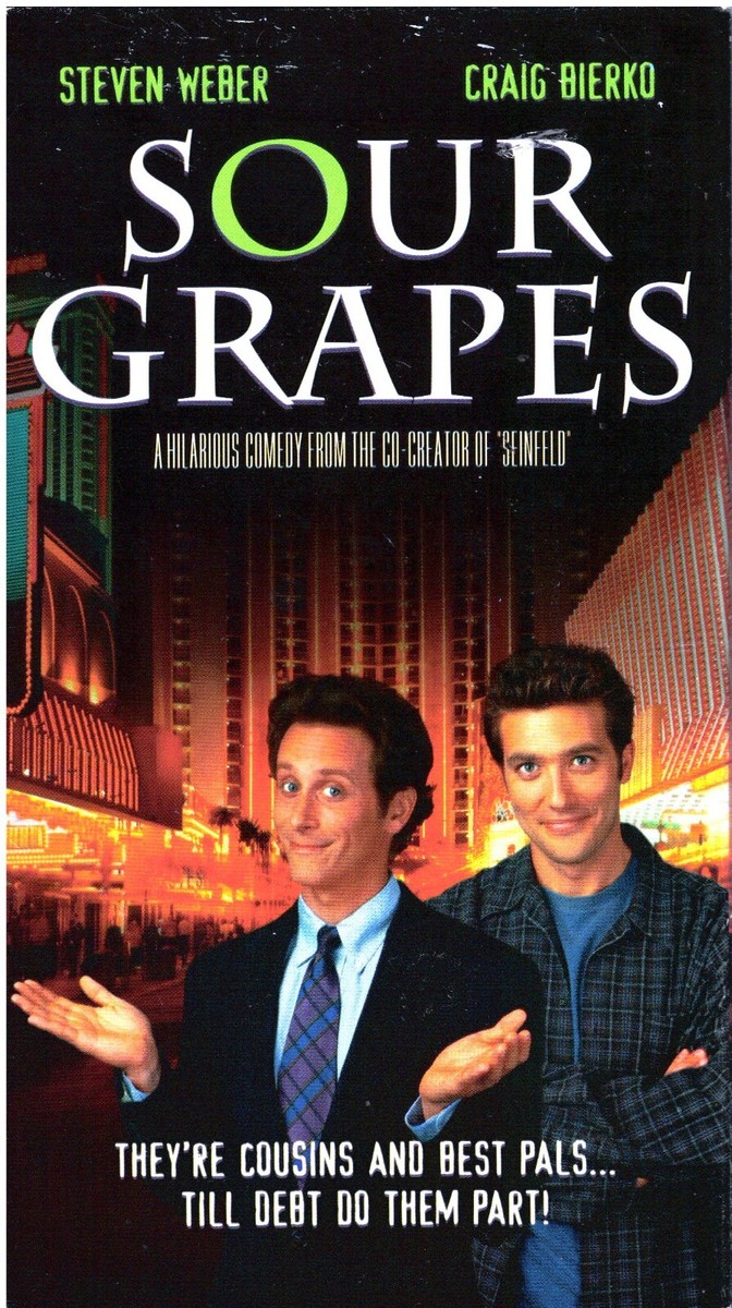 SOUR GRAPES- Steven Weber, Craig Bierko- 50 Cents for a Half