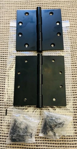 IDHBA 84545-019 Professional Grade Quality Solid Brass x 4-1/2" -Matte Black - Picture 2 of 7