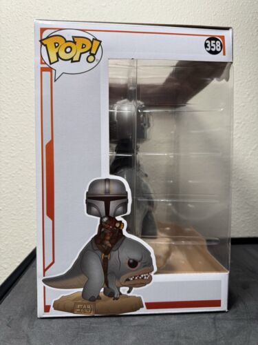 Funko Pop! Deluxe: Star Wars - The Mandalorian en Blurrg #358 - Imagen 3 de 6
