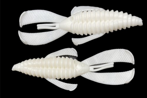 "Señuelo de pesca Rage Bug estilo castor de plástico cebo criatura golpeador lubina 20 quilates 4" - Imagen 20 de 32