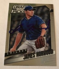 JAMES NORWOOD SIGNED 2014 PRIZM DRAFT PROSPECT ROOKIE CARD AUTO 