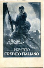 c.ill.  I PRESTITO NAZIONALE   illustratore MAUZAN nuova (A1434)