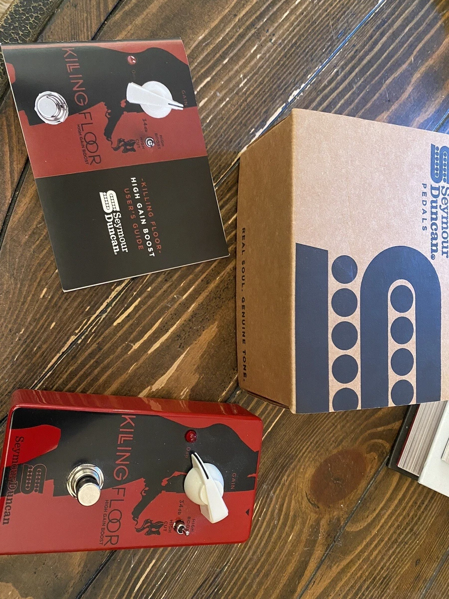 Seymour Duncan Killing Floor High Gain Boost Guitar Pedal