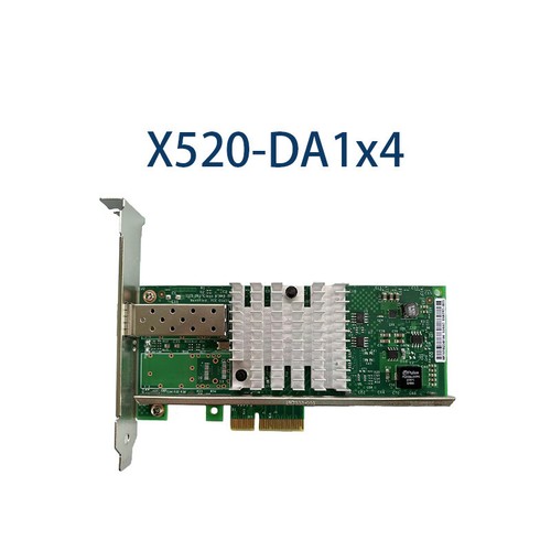 Carte réseau convergée Ethernet 82599 X520-DA1 X4 X8 Ethernet convergé SFP+SR - Photo 7/9