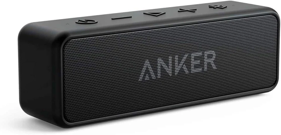 Anker Soundcore 2 Wireless Bluetooth Speaker Bass Dual-Driver IPX7 12W|Refurbish
