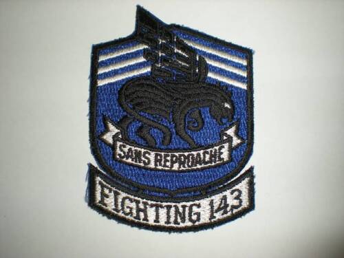 US NAVY VF-143 SQUADRON PATCH -COLOR - Picture 1 of 1